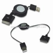 Cablu USB în retractabil potrivit Design pentru iPod, iPhone şi iPad images