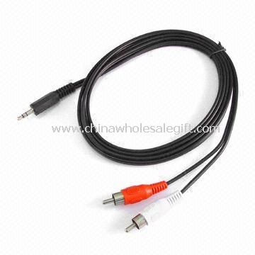 Stereo Audio Cable Compatible for iPhone and iPod