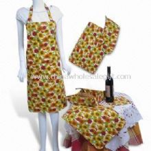 5-piece Cooking Apron Set Made of 100% Cotton images