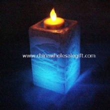 Seven-color Changing Electronic Candle with Mood/Emotion Light Features images