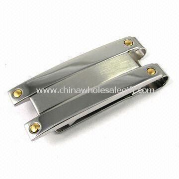 Metal Money Clip Made of Stainless Steel