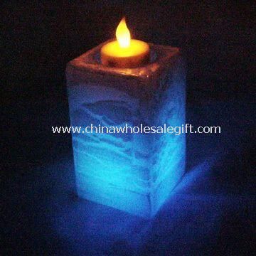 Seven-color Changing Electronic Candle with Mood/Emotion Light Features