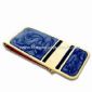 Brass Money Clip with Antique Metal Coating and Silkscreen Printing small picture