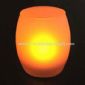 Mood Nightlight Composed of Glass and LED Candle with CR2032 Battery small picture