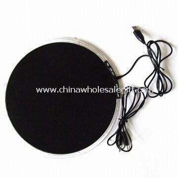 Round-shaped Mouse Pad with Built-in Speaker