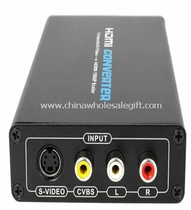 Composto e S-vídeo para HDMI conversor