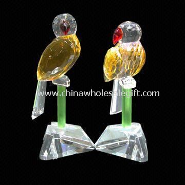 Burung warna Crystal tersedia dalam berbagai warna