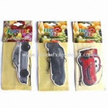 Paper Air Freshener in Various Scents and Shapes Suitable for Car Decoration images