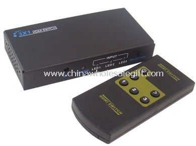 Control remoto 3 x 1 HDMI Switch