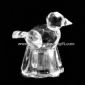 Crystal Bird med Crystal bas och LED-ljus inne small picture