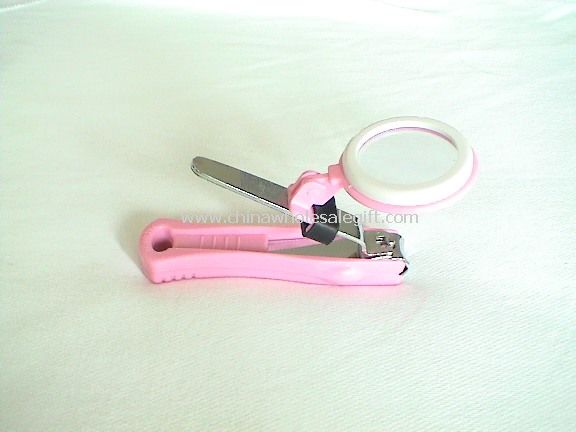 Nail Clip With Magnifier