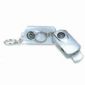 Multifunction Keychains with LED Light/Compass/Magnifier small picture