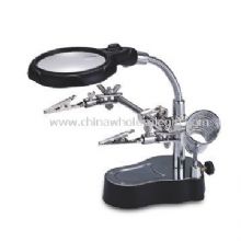 Desktop LED Magnifier with Cast Iron Base images