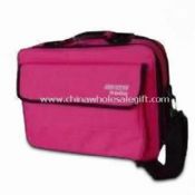 Briefcase Computer Bag with File Zipper Pocket Made of 600D Polyester images