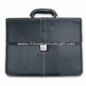 Briefcase Made of Highly Durable PVC Synthetic Leather Material images