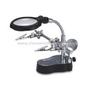 Desktop LED Magnifier with Cast Iron Base images