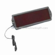 Solar Car Battery Charger with Flashing Blue Charging LED Built-in Blocking Diode images