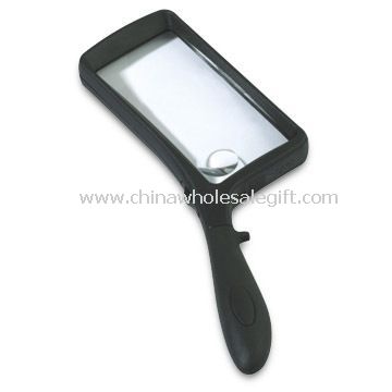 Magnifier with LED Light Powered by Cell Batteries and 2.5x Magnification