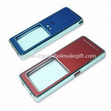 Promotional Magnifier Card with UV and LED Lights