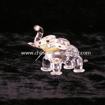 Crystal słoń Ornament