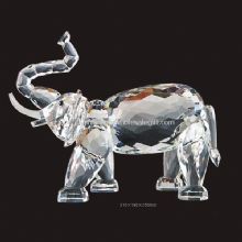 Lead crystal glass Elephant images