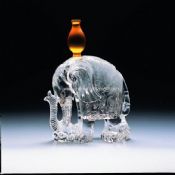 Decoração escultura de elefante de cristal images