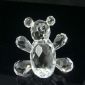 Urso de cristal para decoração de casa small picture