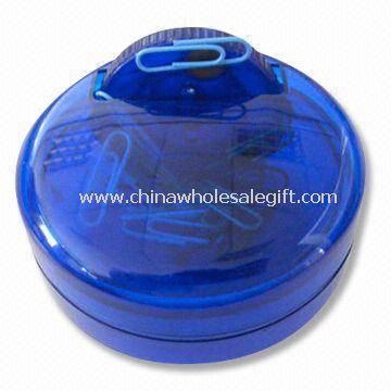 Clip Box with Magnet Round Shape Clip Holder