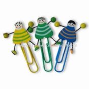 Paper Clips with 5cm Length Made of Wooden Head and Metal Pin images