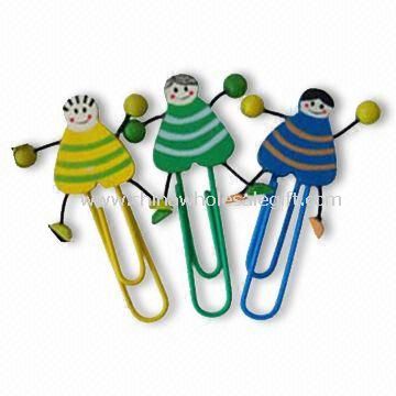 Paper Clips with 5cm Length Made of Wooden Head and Metal Pin