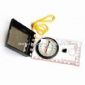 Multifunktionelle kort kompas med reflektor forstørrelsesglasset lineal og skala small picture