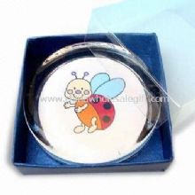 Clear Glass Paperweight in Round Shape images
