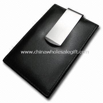 Leather Money Clip for Promotional Purposes