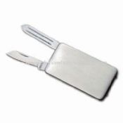 Multifunction Money Clip Includes Small Knife and File Made of Stainless Steel images