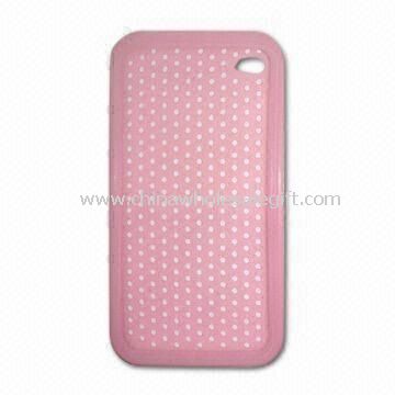 Silicone Case for iPhone 4G with Air-vent Design