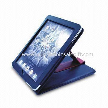 Case for iPad with Stand Made of PU Leather