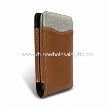 Case for iPhone Made of PU and Fabric Materials