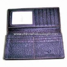 Elegant Design Men  Leather Wallet in Various Colors and Sizes images