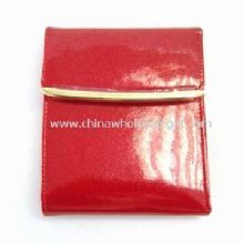 Red Women Wallet in Fashionable Style Made of Cow Leather images