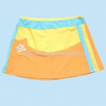 Girl Mini Skirt for Beach Made of 82% Nylon and 18% Spandex