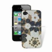 Case for iPhone 4 Made of PC and PU Materials images