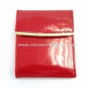 Red Women Wallet in Fashionable Style Made of Cow Leather images
