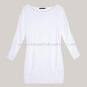 Women  Blank Cotton T-Shirt, Customized Sizes Available images