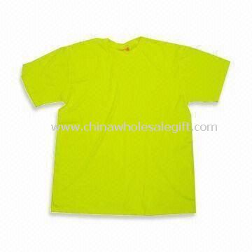 Pre-shrunk Blank T-shirt Made of Cotton/Polyester