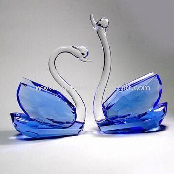 Cisne de cristal/figuras sin burbujas