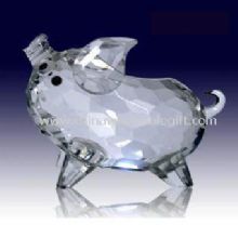 High quality K9 optical crystal Pig images