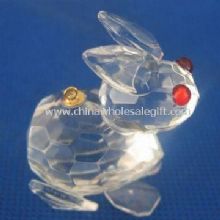 K9 Figura de cristal con forma de conejo buena opción para decorar images
