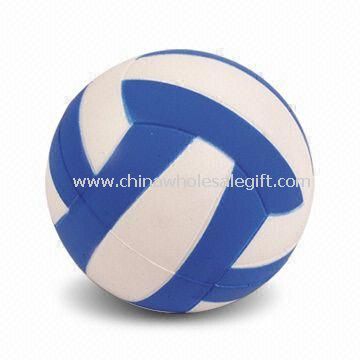Volleyball Shaped Stress Ball