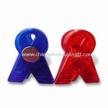 Customized Magnetic Paper Clip Made of ABS Material