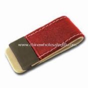 Magnetic Money Clip Made of Leather images